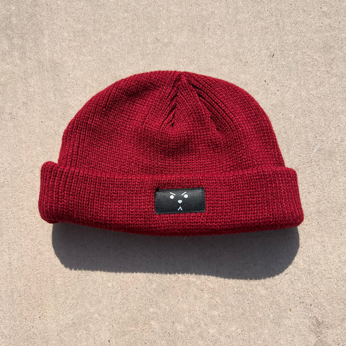 Burgundy cheap fisherman beanie